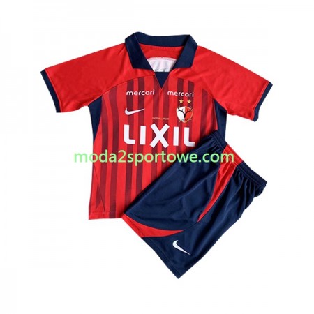 Koszulka Kashima Antlers Dziecięcy Domowe Stroje Piłkarskie 2023 Krótki Rękaw